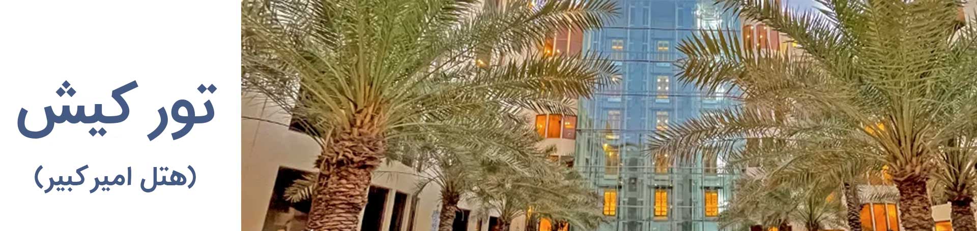 تور كيش هتل امير كبير