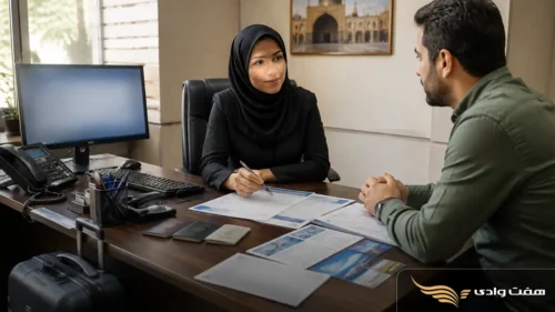 دفتر زیارتی در شهر ری