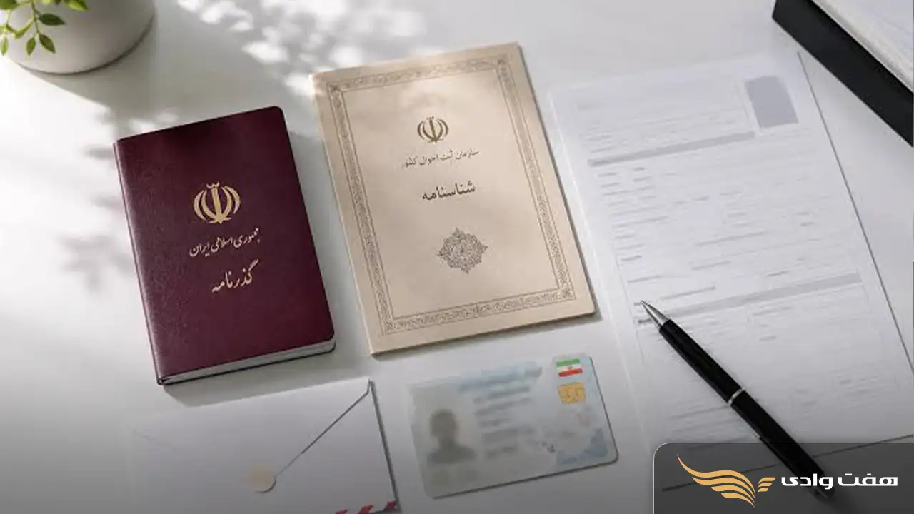 مدارک لازم برای گرفتن پاسپورت برای آقایان